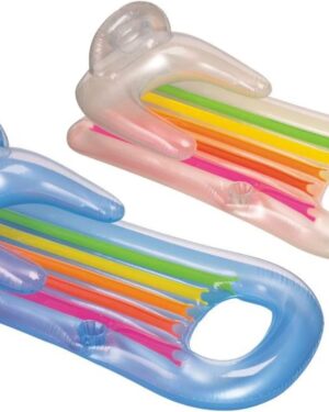 Lounge Swimming Pool Lounger with Headrest - Set of 2 (Pair)